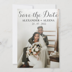 Foto Save the Date hochladen Ankündigung