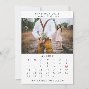 Foto Save the Date Kalender