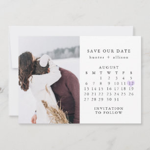 Foto Save the Date Kalender