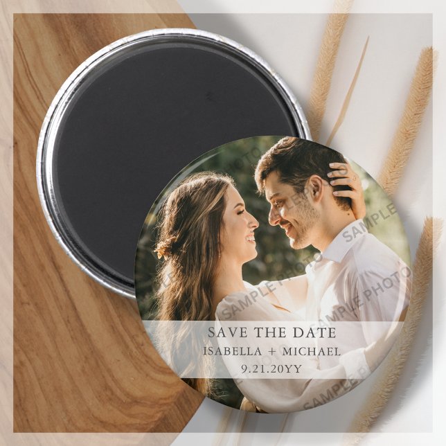 Foto Save the Date Magnet (Von Creator hochgeladen)