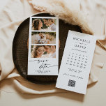 Foto Save the Date mit Kalender Programm<br><div class="desc">Minimalistisch bearbeitbar Save the Date. Einfaches elegantes Hochzeitsgeschenk-Foto Save the Date Vorlage. Um erweiterte Änderungen vorzunehmen,  wählen Sie bitte unter Personalisieren dieser Vorlage die Option "Klicken Sie auf,  um weitere Anpassungen vorzunehmen".</div>