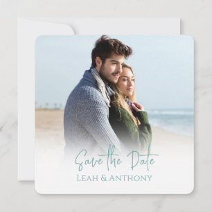 Foto Save the Date QR-Code Beach Sand Dollar
