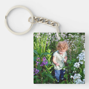 Foto-Schlüsselanhänger-Geschenk der Kind2 für Mama Schlüsselanhänger