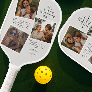 Foto-Schnappschuss Muttertag Pickleball Schläger