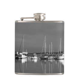 Foto schwarz und weiß, Schiffe Flachmann