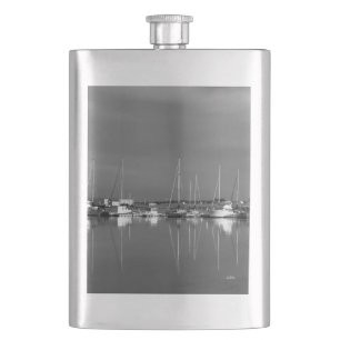 Foto schwarz und weiß, Schiffe Flachmann