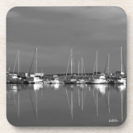 Foto schwarz und weiß, Schiffe Untersetzer