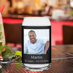 Foto Schwarz-weiß Dosenglas