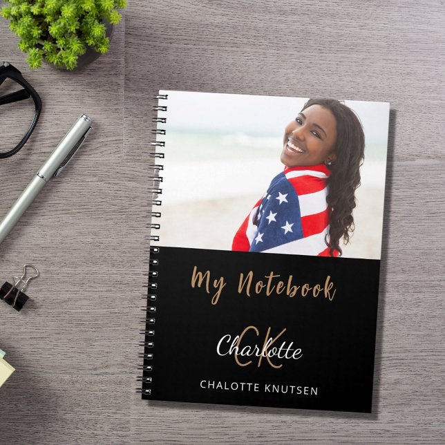 Foto Schwarz-weiß Notizblock (Von Creator hochgeladen)