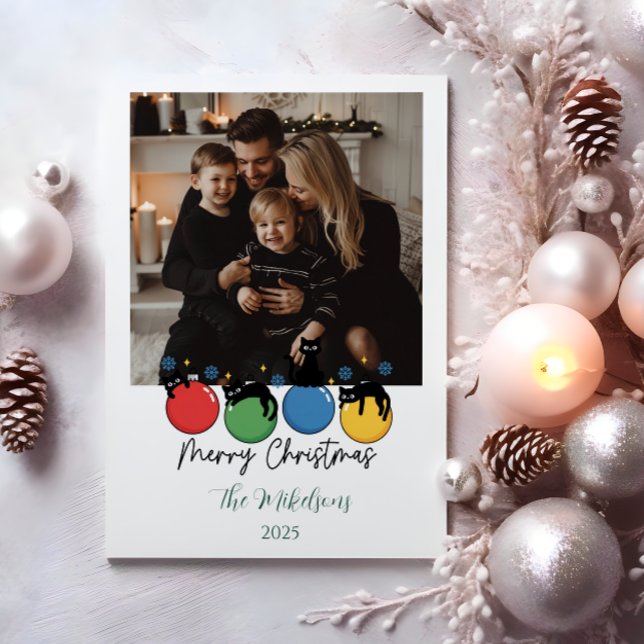 Foto Schwarze Katze Weihnachten (Von Creator hochgeladen)