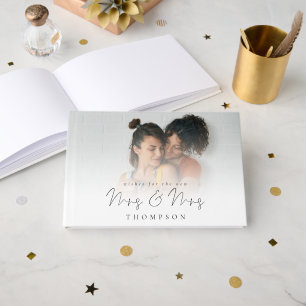 Foto Script Mrs Lesbian Wedding Guest Book Gästebuch