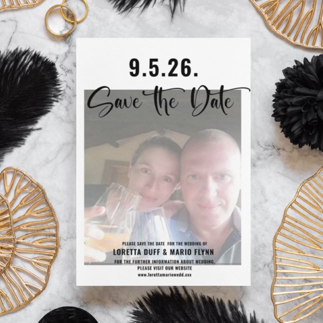 Foto Script Save the Date Einladung (Von Creator hochgeladen)
