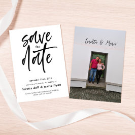 Foto Script Save the Date Einladung