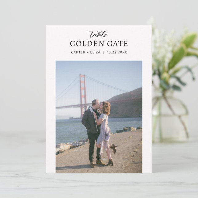 Foto Sehenswürdigkeit Position Tischnummer Kartenz (Stehend Vorderseite)