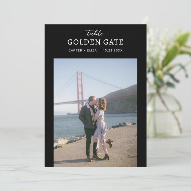 Foto Sehenswürdigkeit Position Tischnummer Kartenz (Stehend Vorderseite)