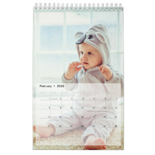 Foto-Seitenlayoutkalender für benutzerdefinierte S Kalender