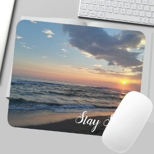 Foto "Sicherer benutzerdefinierter Text" bleibe Mousepad