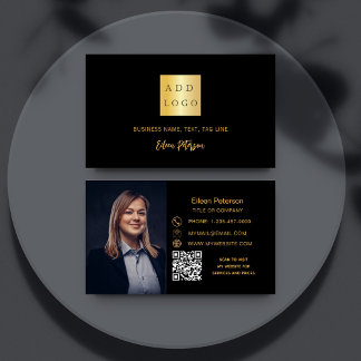 Foto-Signatur-Skript QR-Codenemodell Visitenkarte