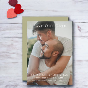 Foto Simple Save the Date Wedding
