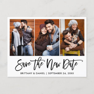 Foto "Skript 3" Rette Neues Datum Postkarte