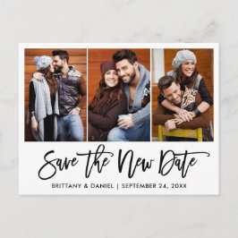 Foto "Skript 3" Rette Neues Datum Postkarte