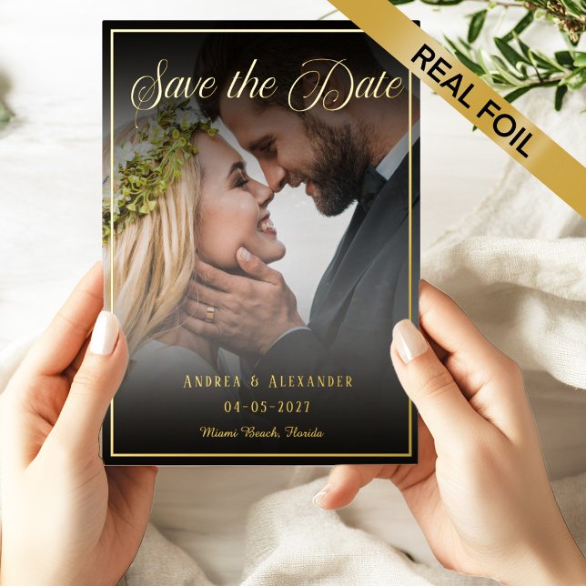 Foto-Skript Save the Date Folieneinladung (Von Creator hochgeladen)
