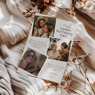 Foto Snapshot Mütter Tageskarte Feiertagskarte