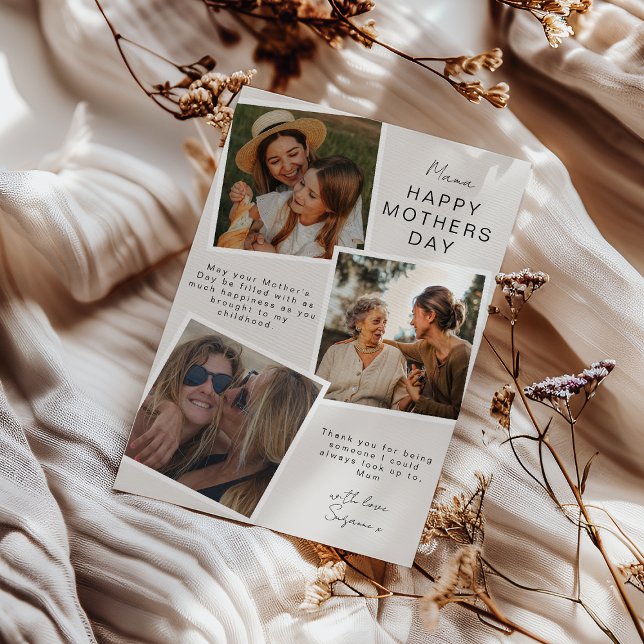 Foto Snapshot Mütter Tageskarte Feiertagskarte (Von Creator hochgeladen)