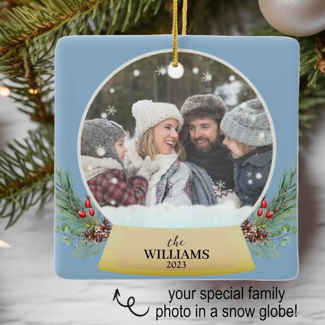 Foto Snow Globe Ornament (Von Creator hochgeladen)