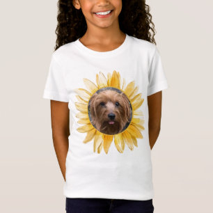 Foto Sonnenblume Personalisiert T-Shirt