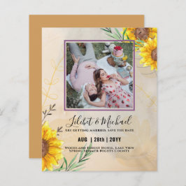 FOTO "Sonnenblumen im HAUSHALT" Rette Datumsangabe