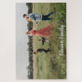 Foto-Spaß-Spiel Nacht Personenname Puzzle