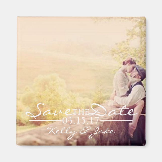 Foto Speichern des Datumsfensters Magnet (Vorne)