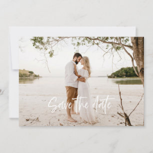 Foto-Speichern Sie die Hochzeitseinladungskarte Save The Date