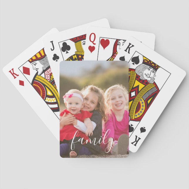 Foto Spielkarten (Rückseite)