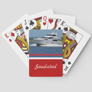 Foto-Spielkarten personalisiert mit Ihrem Boot Spielkarten