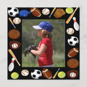 Foto Sports Einladung zum Geburtstag