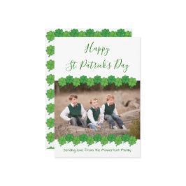 Foto St. Patrick's Day Karte