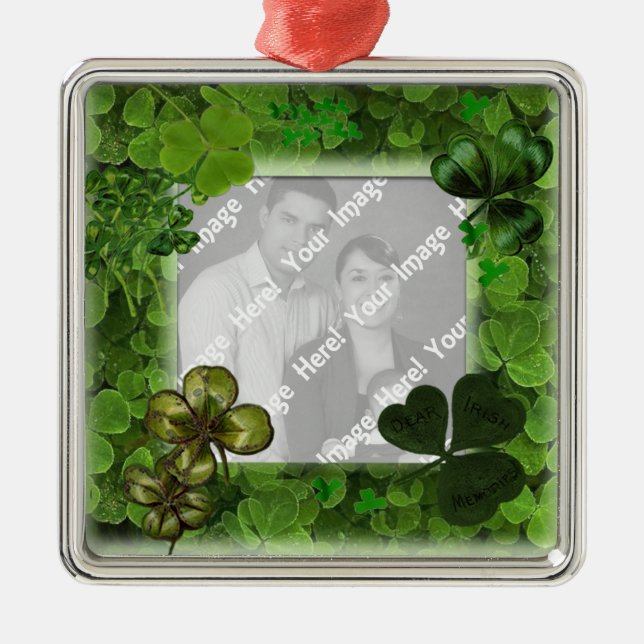 Foto St. Patrick's Day Ornament (Vorne)