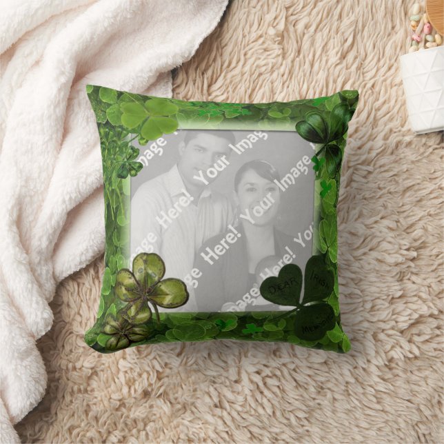 Foto St. Patrick's Day Throw Kissen (Decke)