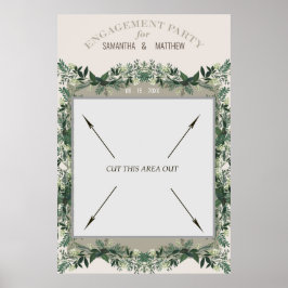 Foto-Stand für die Grüne-Engagement-Partei Poster