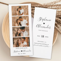 Foto-Stand-Lesezeichen Hochzeit Sichern Sie das Da
