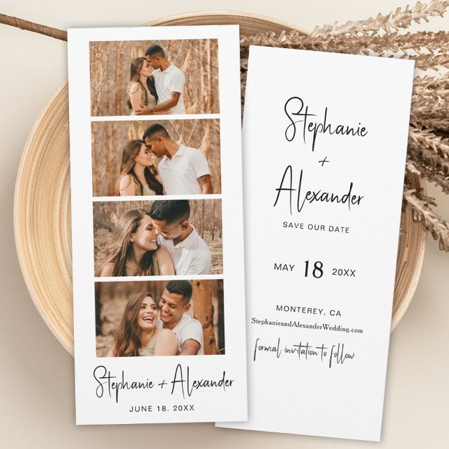 Foto-Stand-Skript-Lesezeichen Hochzeit Speichern S Save The Date (Von Creator hochgeladen)