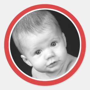 Foto-Sticker Runder Aufkleber
