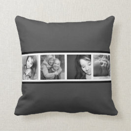 Foto-Streifen ModGrayscale BW Instagram Kissen