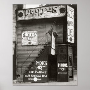 Foto Studio, 1934. Vintages Foto Poster