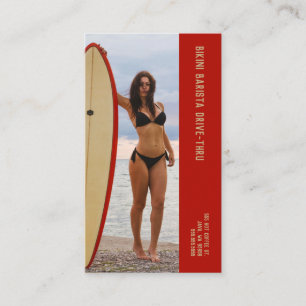 Foto Surf Bikini Barista Treuekarte