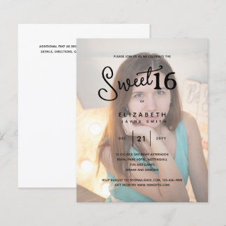 FOTO SWEET 16 Modernes, elegantes Budget Geburtsta