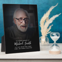 Foto-Tabletop-Plaque für benutzerdefinierte Textme