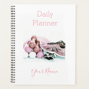 Foto-Tagesplaner Fitnessstudio-Thema - HAMbWG Planer
